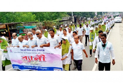 বিশ্ব হার্ট দিবসে
দিনাজপুরে র‌্যালি