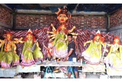দিনাজপুরে ১২৮৩টি মণ্ডপে হবে দুর্গাপূজা