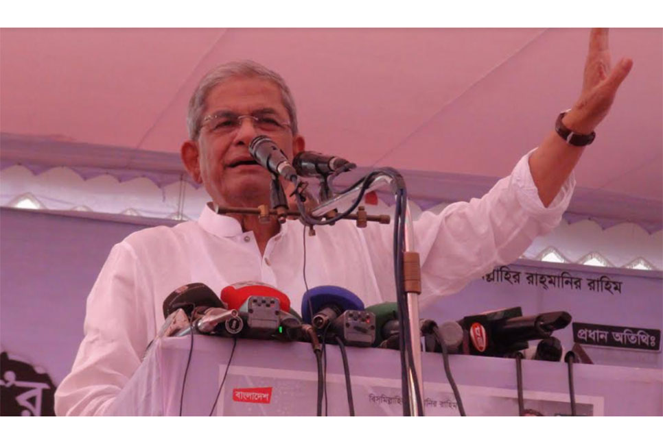 গণতন্ত্র পুনরুদ্ধারে আন্দোলনের ডাক দেওয়া হয়ে গেছে: মির্জা ফখরুল