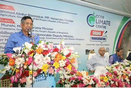 কৃষিতে জলবায়ু পরিবর্তনের বিরূপ প্রভাব মোকাবেলায় সরকার সর্বোচ্চ গুরুত্ব দিচ্ছে : কৃষিমন্ত্রী

