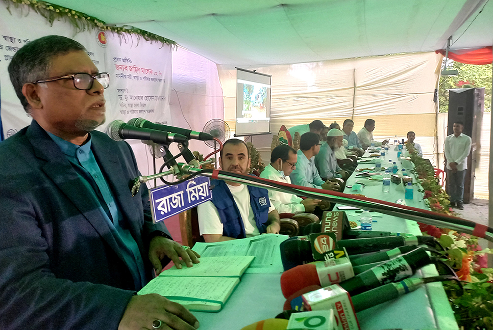 দেশের স্বাস্থ্যসেবা বিশ্বমানে উন্নীত করতে কাজ করছে সরকার : স্বাস্থ্যমন্ত্রী
