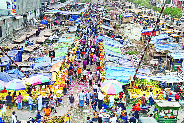বেদখল রেলের জমি
