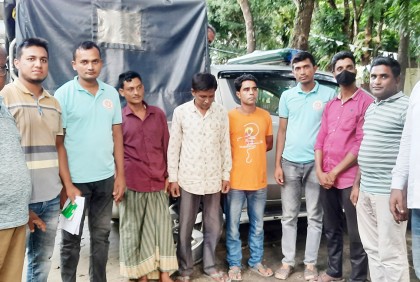ডোমারে মাদক সেবনের দায়ে ৩ জনের কারাদণ্ড