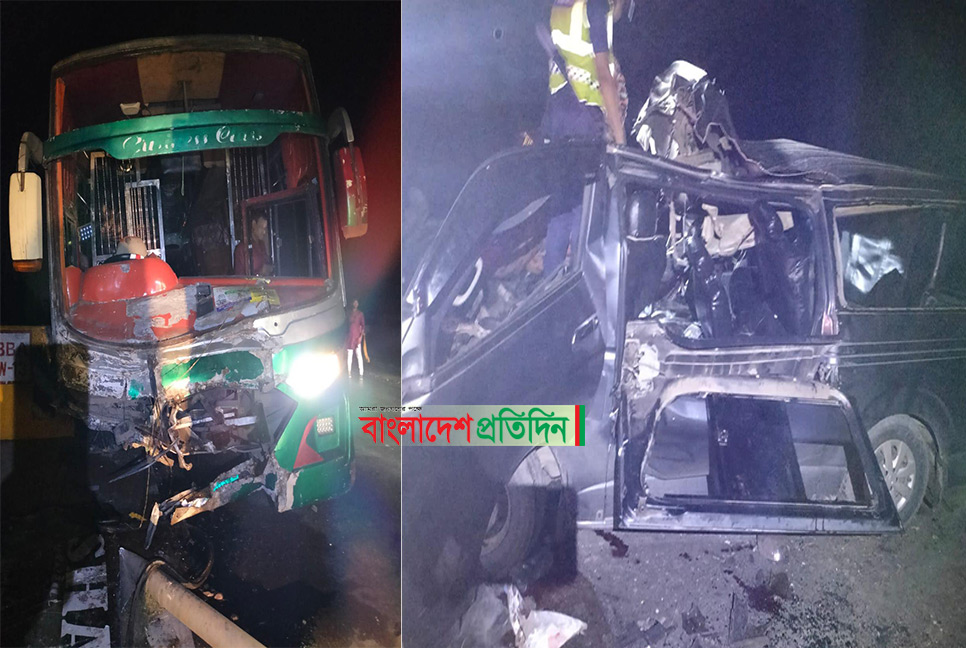 সিরাজগঞ্জে সড়ক দুর্ঘটনায় নারীসহ তিনজন নিহত, আহত ৮