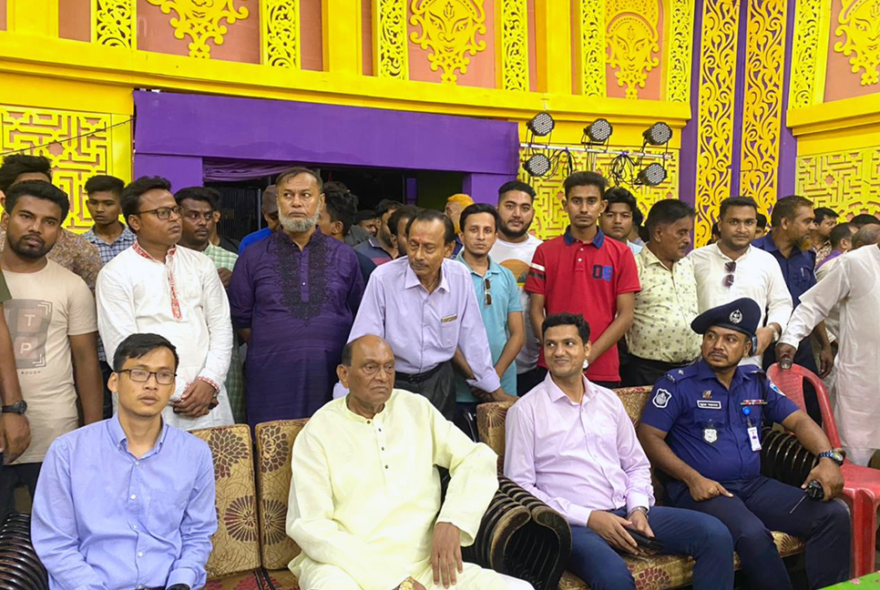 দেশে সব ধর্মের মানুষ শান্তিতে উৎসব পালন করছে : ক্যাপ্টেন তাজ