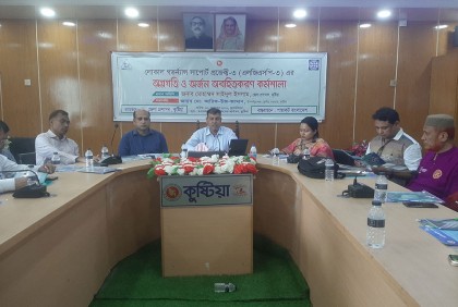 কুষ্টিয়ায় এলজিএসপি প্রকল্পের অগ্রগতি অর্জন অবহিতকরণ 