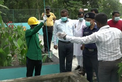 মানববর্জ্য থেকে জৈব সার, পথ দেখাচ্ছে সখীপুর