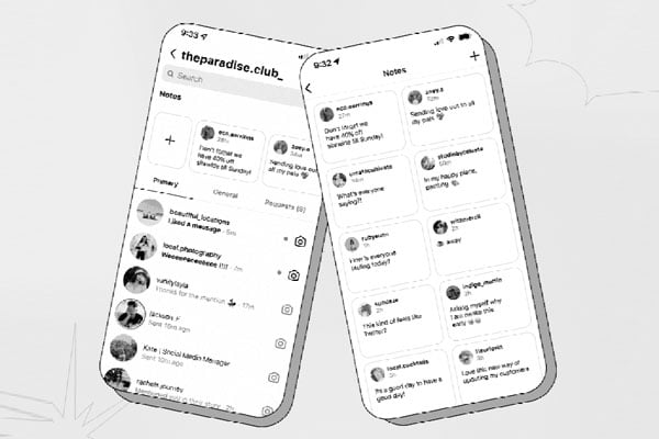 ইনস্টাগ্রামে নোটস সুবিধা