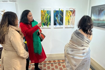 নিউইয়র্কে বাংলাদেশি ৩৪ শিল্পীর ‘স্মৃতিকথা’ প্রদর্শনী 