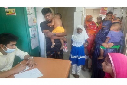 গুরুদাসপুরে পানিবাহিত চর্ম রোগে আক্রান্ত ৬০ জন