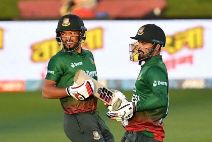 নিয়ম রক্ষার ম্যাচে টসে জিতে ব্যাটিংয়ে টাইগাররা
