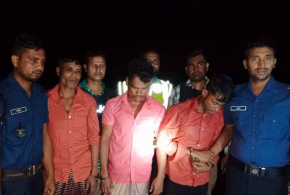 হবিগঞ্জে প্রস্তুতির সময় ডাকাত দলের তিন সদস্য আটক