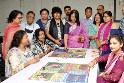 জাতীয় প্রেস ক্লাবের ক্রীড়া অনুষ্ঠানের চতুর্থ দিনে স্পেড ট্রাম্প ও  লুডু প্রতিযোগিতা