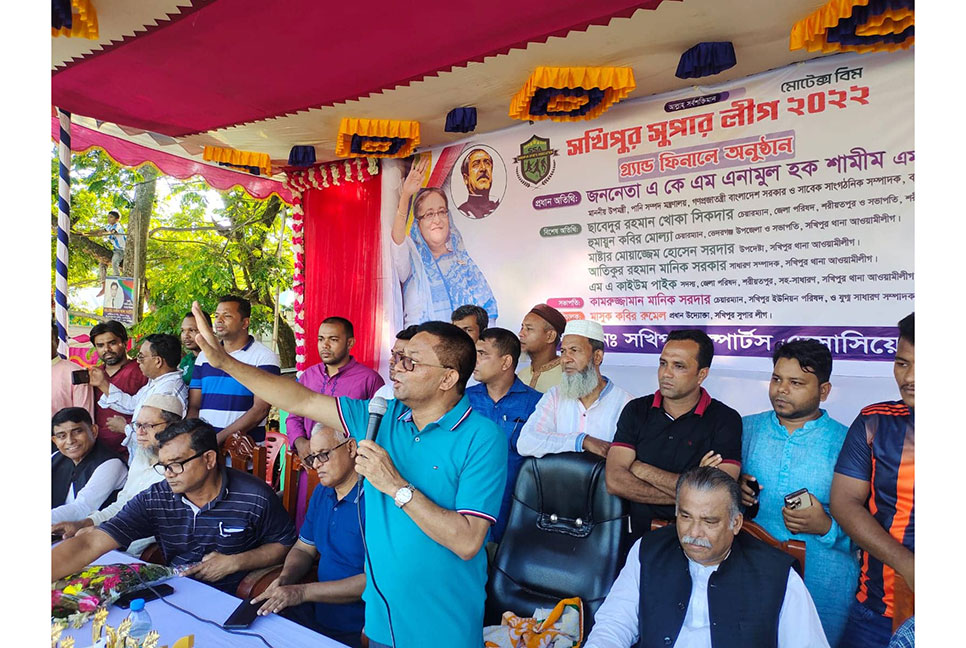 বঙ্গবন্ধু পরিবার ক্রীড়াঙ্গনের বাতিঘর: এনামুল হক শামীম