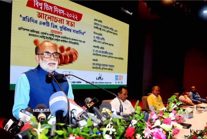 সম্মিলিত প্রচেষ্টায় ডিমের ভারসাম্যপূর্ণ মূল্য নিশ্চিত করা হবে : প্রাণিসম্পদ মন্ত্রী