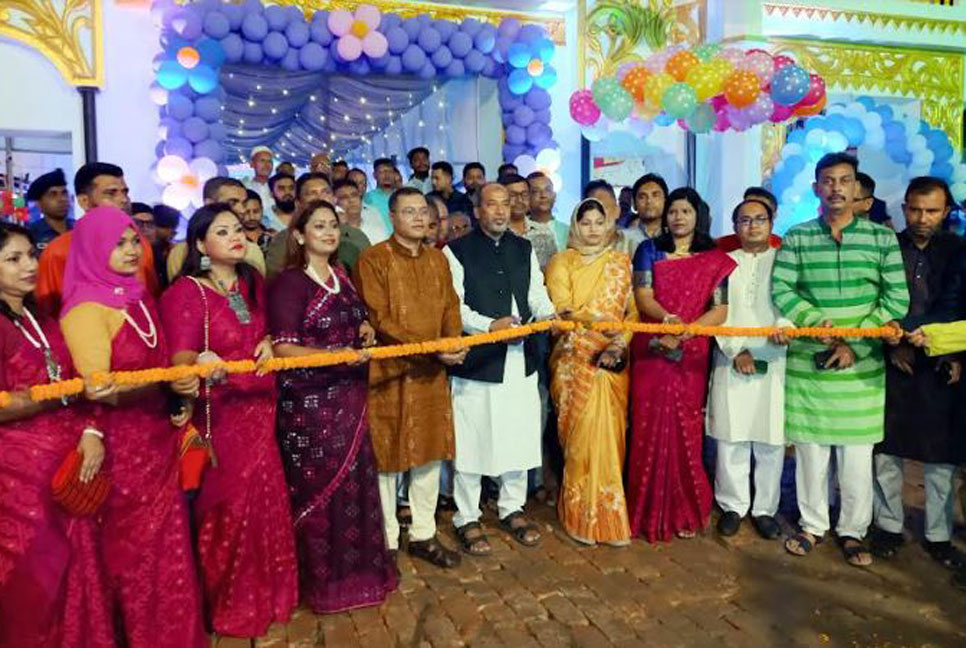 হবিগঞ্জে মাসব্যাপী শিল্পপণ্য মেলার উদ্বোধন