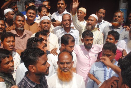 বরিশালে বিএনপি‍‍র দুই গ্রুপের সংঘর্ষে প্রতিনিধি সভা পণ্ড