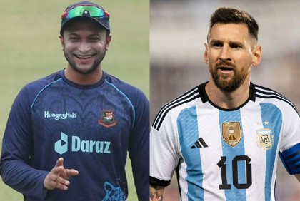 কাতারে মেসির ম্যাচ দেখবেন সাকিব