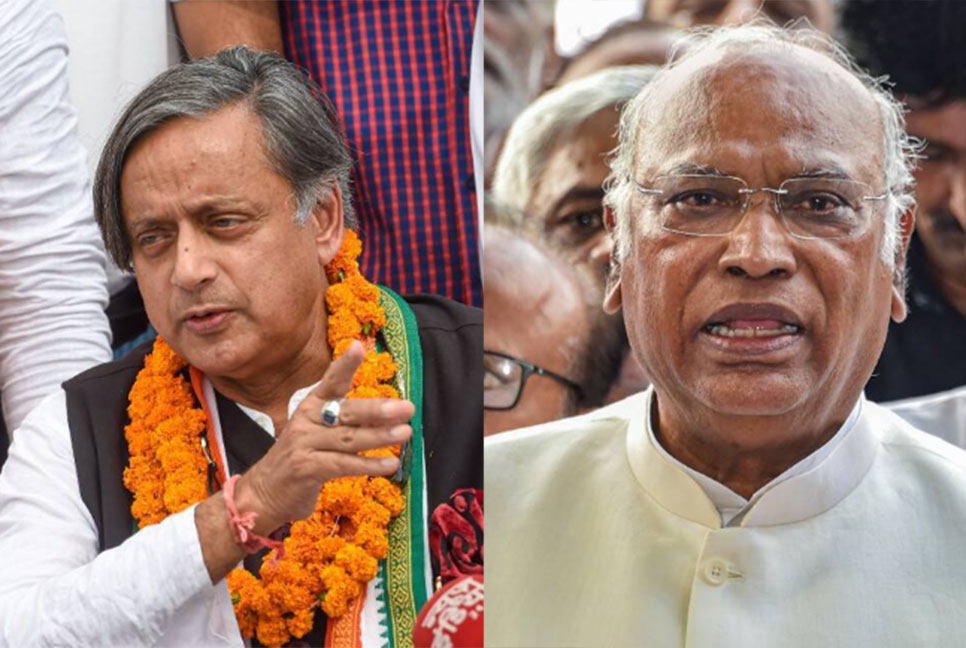 খাড়গে বনাম থারুর: নতুন কংগ্রেস নেতা নির্বাচনে ভোটগ্রহণ চলছে
