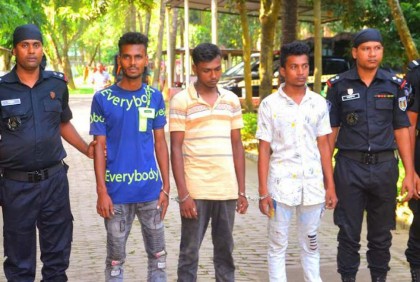 বগুড়ায় অপহরণকারী চক্রের ৩ সদস্য গ্রেফতার