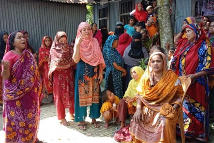 মুন্সিগঞ্জে সংঘর্ষে নিহতের বাড়িতে শোকের মাতম, এলাকা থমথমে