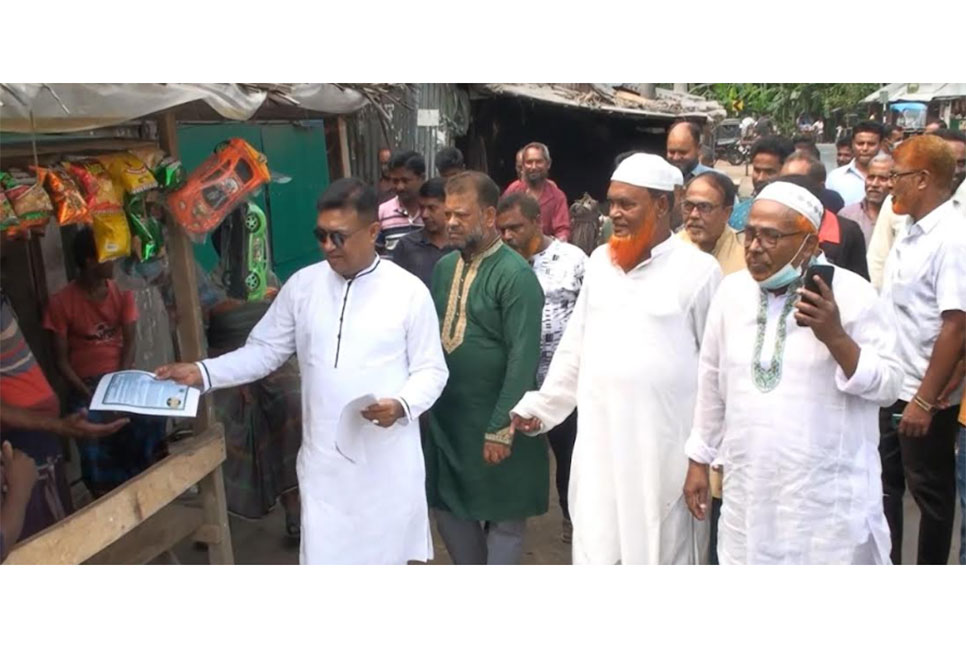 খুলনায় গণসমাবেশ সফল করতে মোরেলগঞ্জে বিএনপির লিফলেট বিতরণ