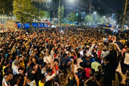 পুরান ঢাকায় আওয়ামী লীগের বিক্ষোভ, বিএনপিকে প্রতিহতের ঘোষণা

