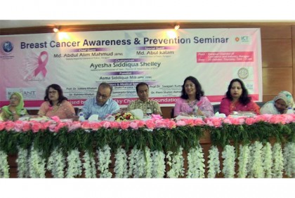 'স্তন ক্যান্সারে মৃত্যু জাতীয় 
সমস্যা হয়ে দাঁড়িয়েছে'