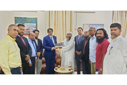 কাতারে রাষ্ট্রদূত জসিম উদ্দিনকে বিদায় সংবর্ধনা দিয়েছে বাংলাদেশ ব্যাডমিন্টন সোসাইটি