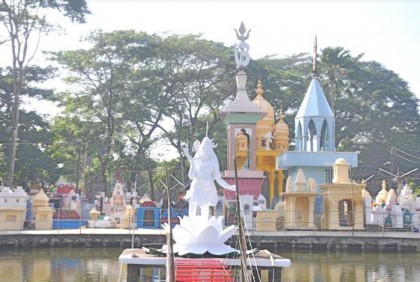 বরিশাল মহাশ্মশানে দিপাবলী উৎসব ঘিরে নানা আয়োজন