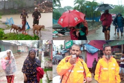 ধেয়ে আসছে সিত্রাং, জলোচ্ছ্বাস আতঙ্কে সাগর পাড়ের মানুষ