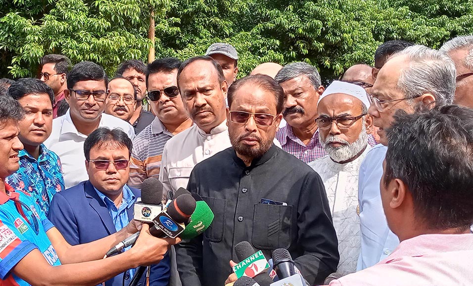 বিএনপির সঙ্গে এখনই জোট নয়, পরিস্থিতি দেখে সিদ্ধান্ত : জিএম কাদের