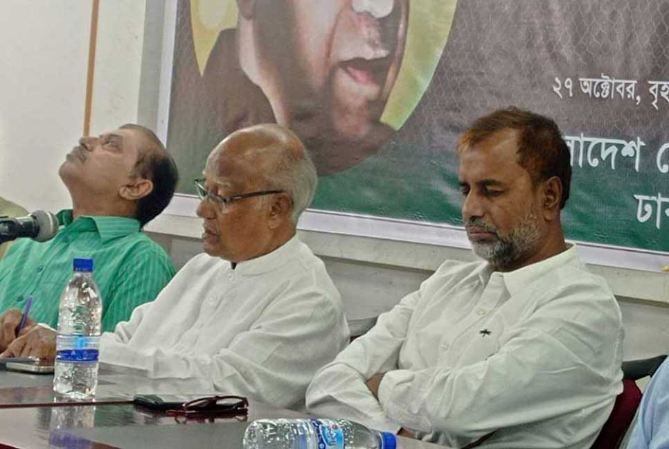 সরকারের ডাকাতির ফসল লোডশেডিং : ড. মোশাররফ

