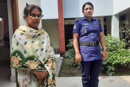 সন্তানকে শ্বাসরোধে হত্যার পর থানায় মায়ের আত্মসমর্পণ 