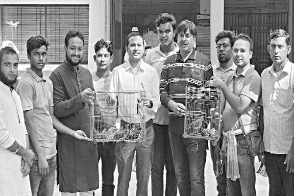 অর্ধশত পাখি পেল নতুন জীবন