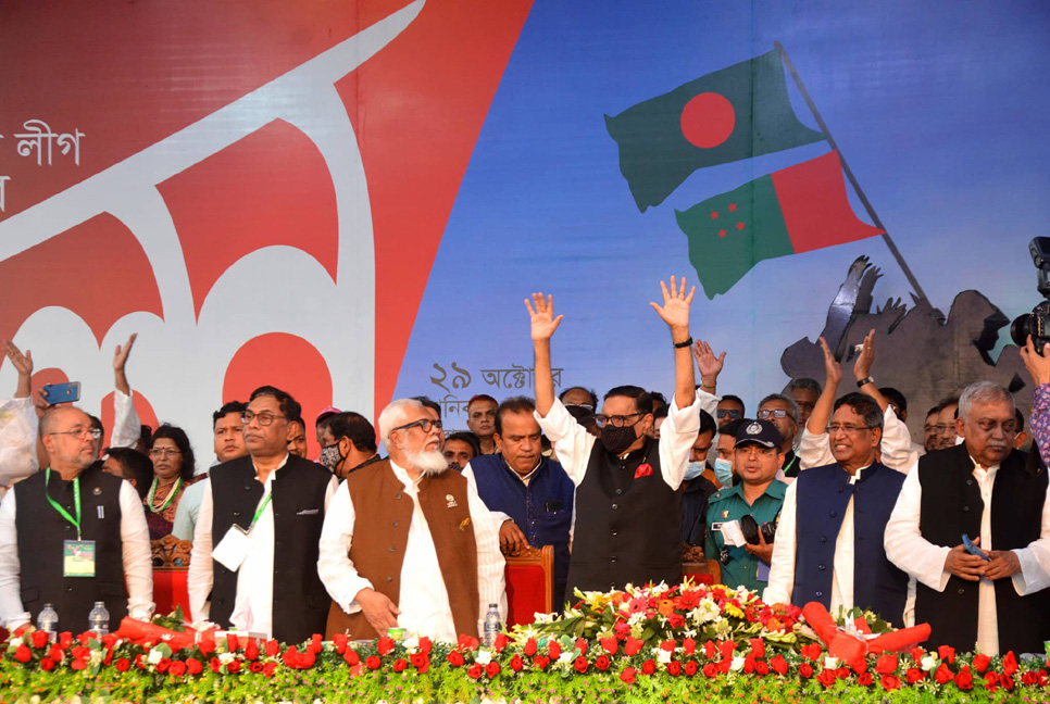 বিএনপি ক্ষমতায় এলে দেশ গিলে খাবে : ওবায়দুল কাদের 

