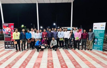 পাইথন ও মেশিন লার্নিং এর প্রশিক্ষণ শেষ করল সিইউবি ইইই বিভাগের শিক্ষার্থীরা