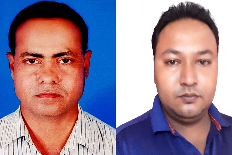 সান্তাহার শহর প্রেসক্লাবের সভাপতি জিললুর, সম্পাদক সোহাগ