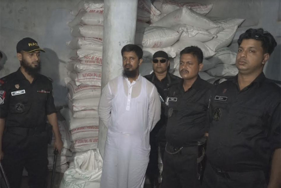 ২৮০ বস্তা ওএমএস’র চাল জব্দ, অভিযানে গ্রেফতার ২