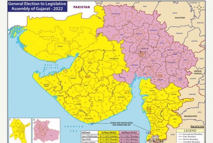 গুজরাট বিধানসভার ভোটের তফসিল ঘোষণা