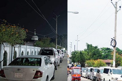 বরিশালে মাইক্রোবাস চলাচলও বন্ধ ঘোষণা

