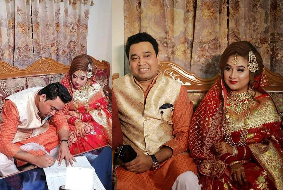 বিয়ের পিঁড়িতে ছাত্রলীগের সাবেক সাধারণ সম্পাদক রাব্বানী 