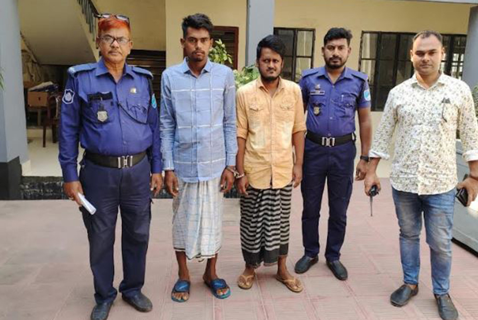 রূপগঞ্জে চোর চক্রের দুই সদস্য গ্রেফতার