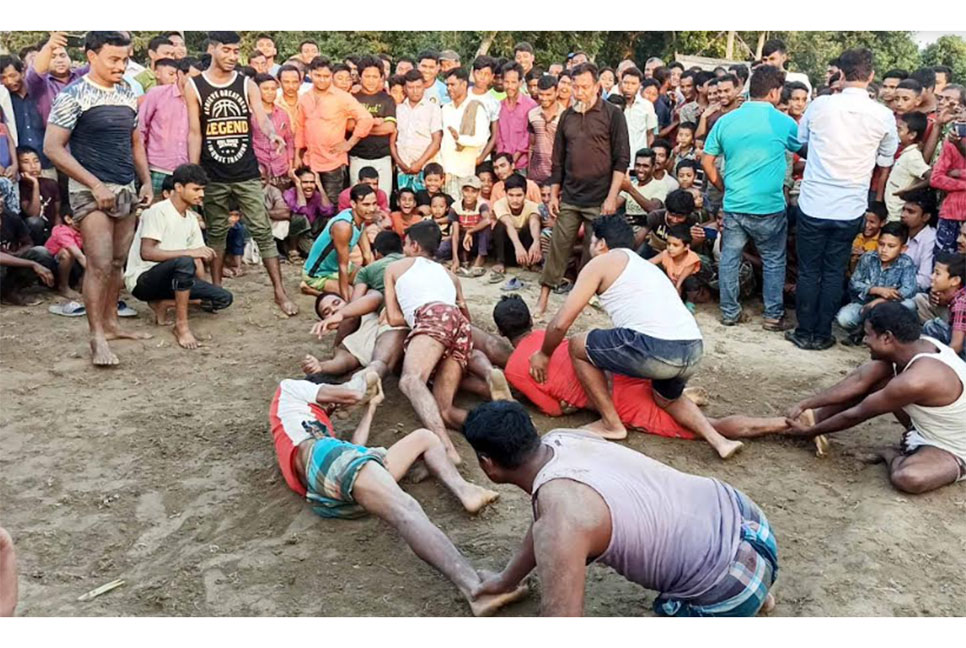 ঠাকুরগাঁওয়ে ঐতিহ্যবাহী হাডুডু খেলার আয়োজন