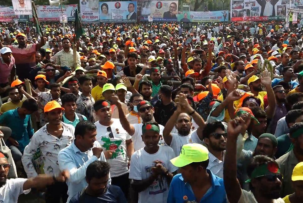 বিভাগীয় গণসমাবেশের লাভ ক্ষতির হিসাব মেলাচ্ছে বিএনপি