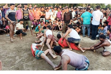 ঠাকুরগাঁওয়ে ঐতিহ্যবাহী হাডুডু খেলার আয়োজন