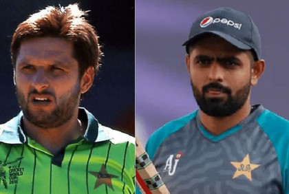 বাবর আজমের পরিবর্তে ওপেনিংয়ে হারিসকে নামানোর পরামর্শ শহীদ আফ্রিদির