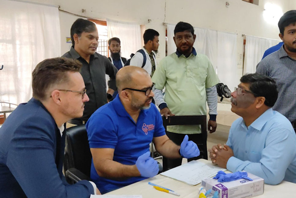 ফরিদপুরে ফ্রি প্লাস্টিক সার্জারি ক্যাম্পের উদ্বোধন