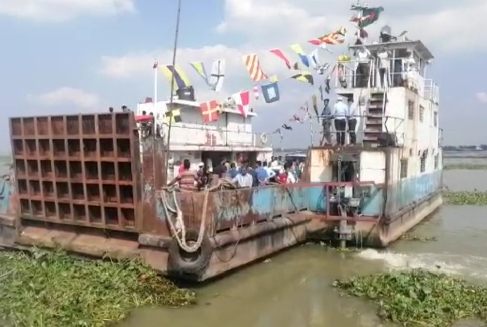 দ্বিতীয় দফায় মুন্সীগঞ্জ-গজারিয়া নৌপথে ফেরি সার্ভিস চালু