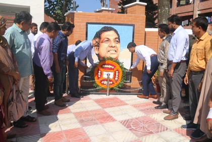 বশেমুরকৃবিতে শহীদ আহসান উল্ল্যাহ মাস্টারের জন্মদিন পালিত